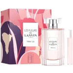 SET LANVIN LES FLEURS WATER LILY EDT 50ML+EDP7.5