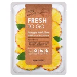 TONYMOLY FRESH TO GO MÁSCARA ABACAXI BRILHANTE 25GR