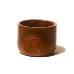 TAÇA REDONDA DE MADEIRA D10/H7,6CM 205065
