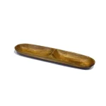 ARMÁRIO OVAL MADEIRA 2DIV 33*7*2.5CM 205078