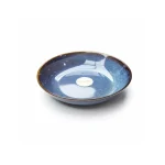 PRATO FUNDO DE CERÂMICA D20CM AZUL ORGÂNICO