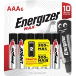 PILAS ENERGIZER AAA PACK X6