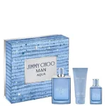 SET J.CHOO MAN AQUA  EDT 100ML+SG+EDT7.5