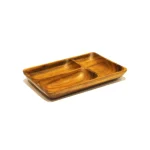 COPETINERO RECT.MADERA 3DIV 31X20.5X4CM